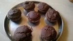 date-chocolate muffins