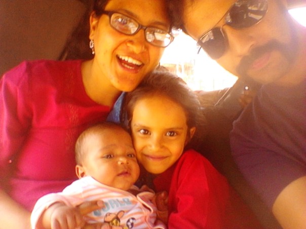 Our first family selfie!