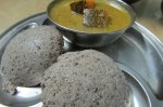 ragi sama idli&nbsp;sambar2